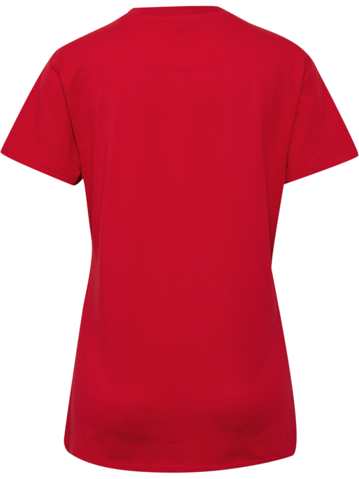 hmlGO 2.0 LOGO T-SHIRT S/S WOMAN, TRUE RED, packshot