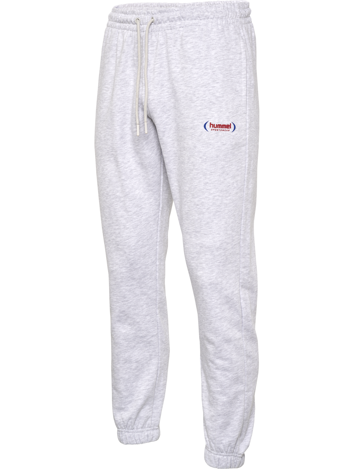 hmlFELIX REGULAR PANTS, LIGHT GREY MELANGE, packshot