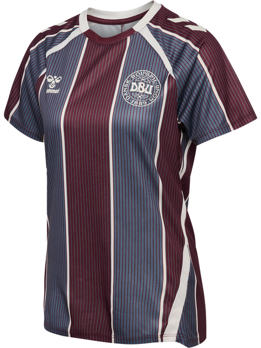 DBU WOMAN 25 PRE GAME JERSEY S/S, MULTI COLOUR, packshot