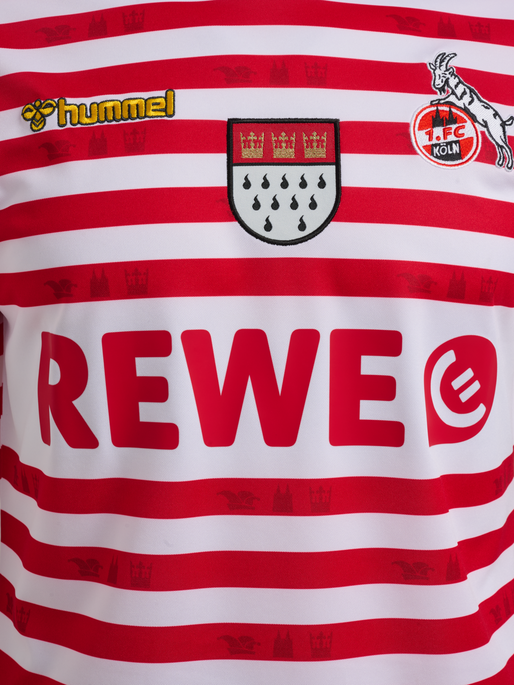 1FCK 25/26 KARNEVAL JERSEY S/S, WHITE/TRUE RED 1FCK 25/26 KARNEVAL JERSEY S/S, WHITE/TRUE RED, packshot
