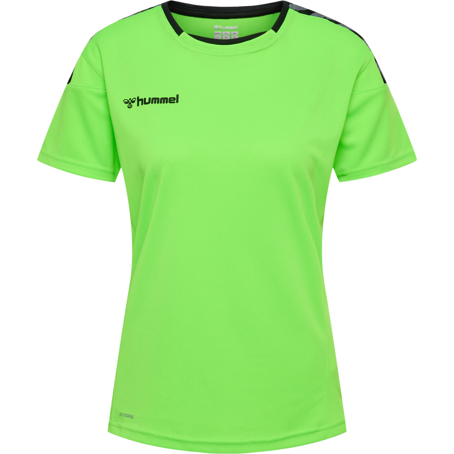 hmlAUTHENTIC POLY JERSEY WOMAN S/S, GREEN GECKO, packshot