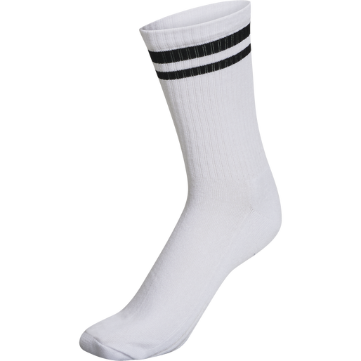 hmlRETRO 4-PACK SOCKS MIX, WHITE, packshot