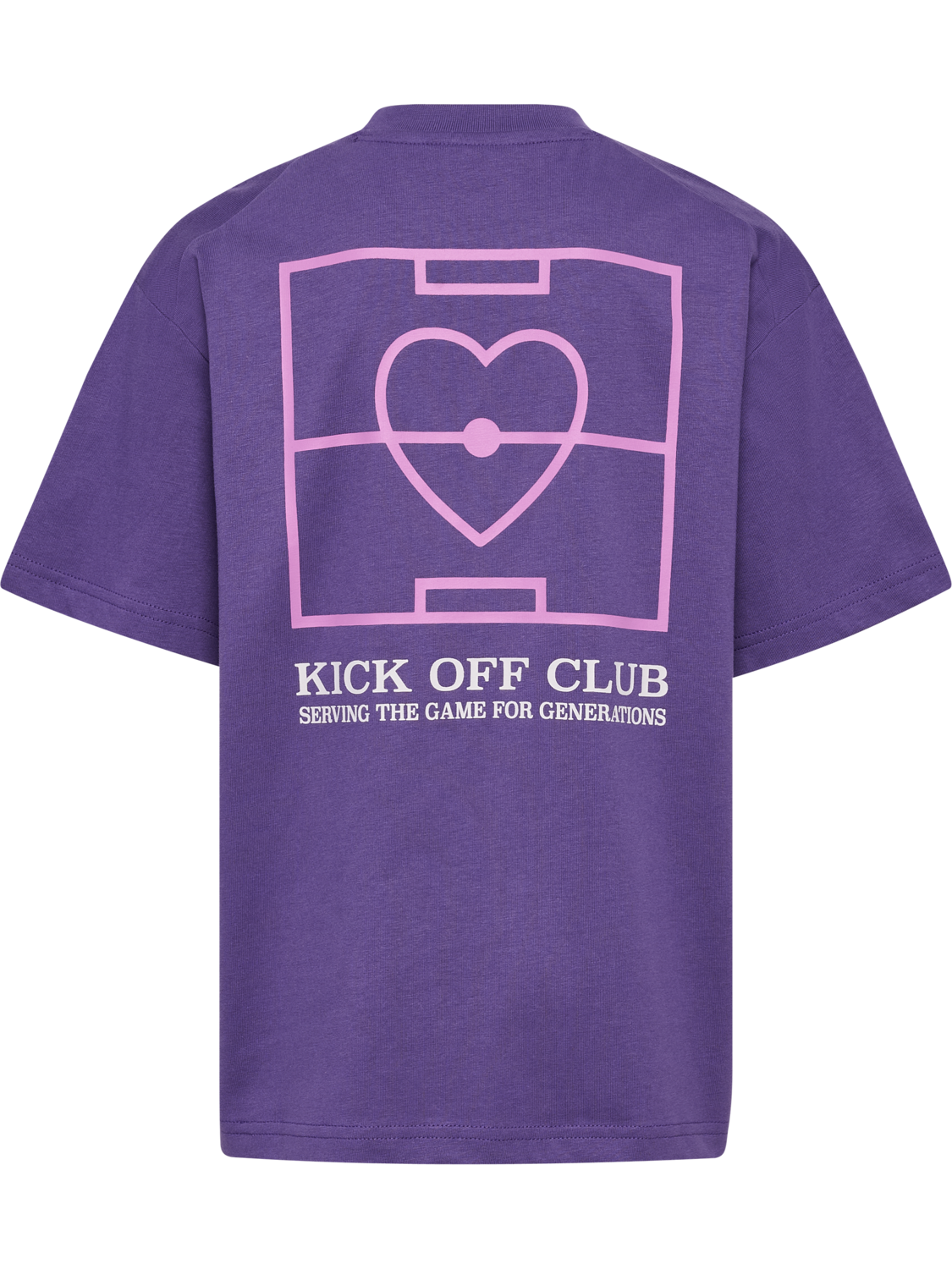 hmlJR LOOSE T-SHIRT S/S HEARTFIELD, MYSTICAL, packshot