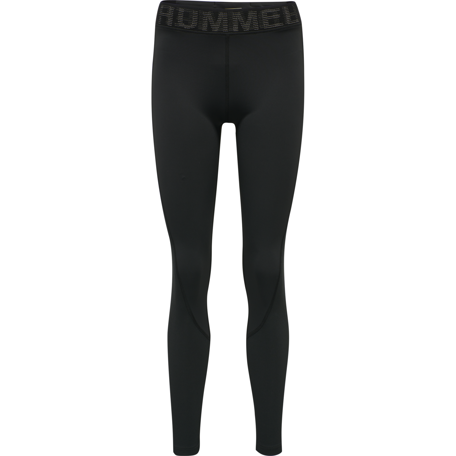 hmlJADA MID WAIST TIGHTS, BLACK, packshot