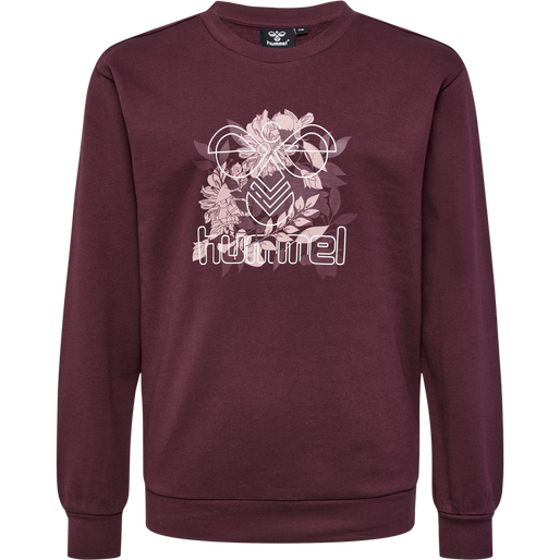 hmlLIVA SWEATSHIRT, !WINDSOR WINE, packshot