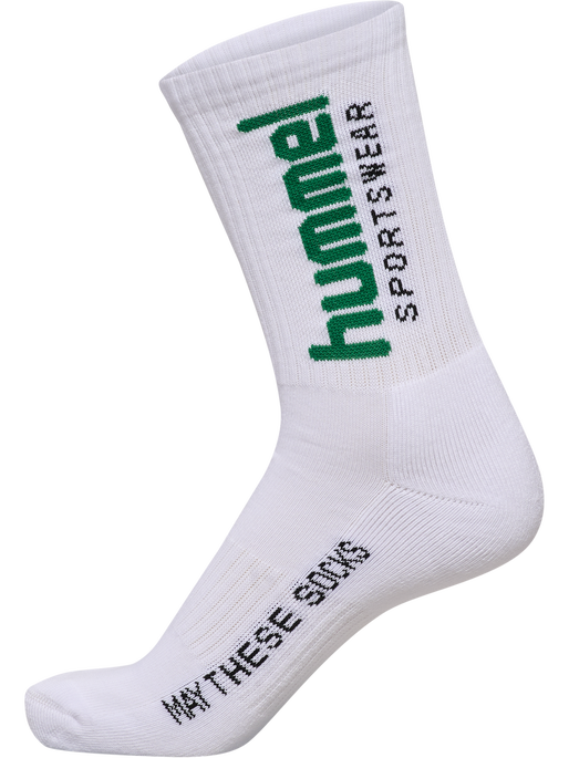 hml3-PACK SOCKS SPORTSWEAR BIG, WHITE/BARBADOSCHERRY/EDEN/SKYD hml3-PACK SOCKS SPORTSWEAR BIG, WHITE/BARBADOSCHERRY/EDEN/SKYD, packshot