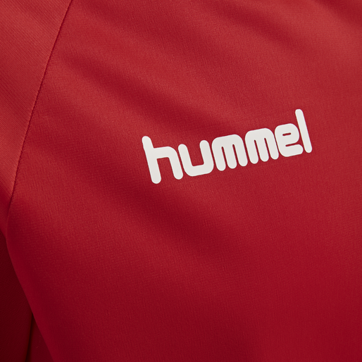 hmlPROMO KIDS POLY SWEATSHIRT, TRUE RED, packshot