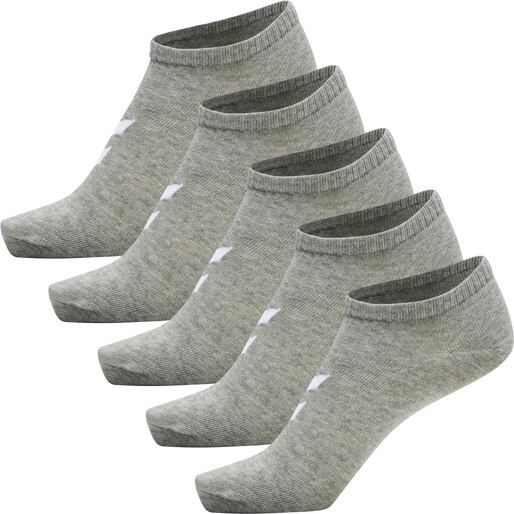 hmlMATCH ME SOCK 5-PACK, GREY MELANGE, packshot