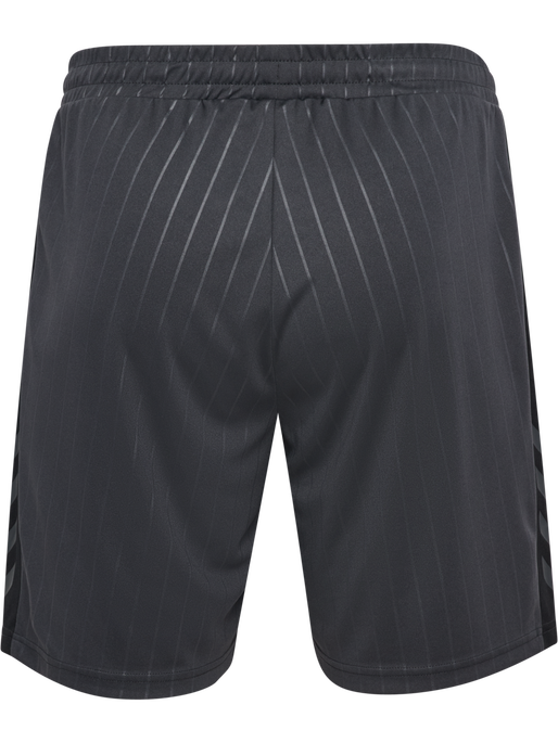 hmlPULSE STRIPE BLOCKED SHORTS, EBONY/BLACK hmlPULSE STRIPE BLOCKED SHORTS, EBONY/BLACK, packshot