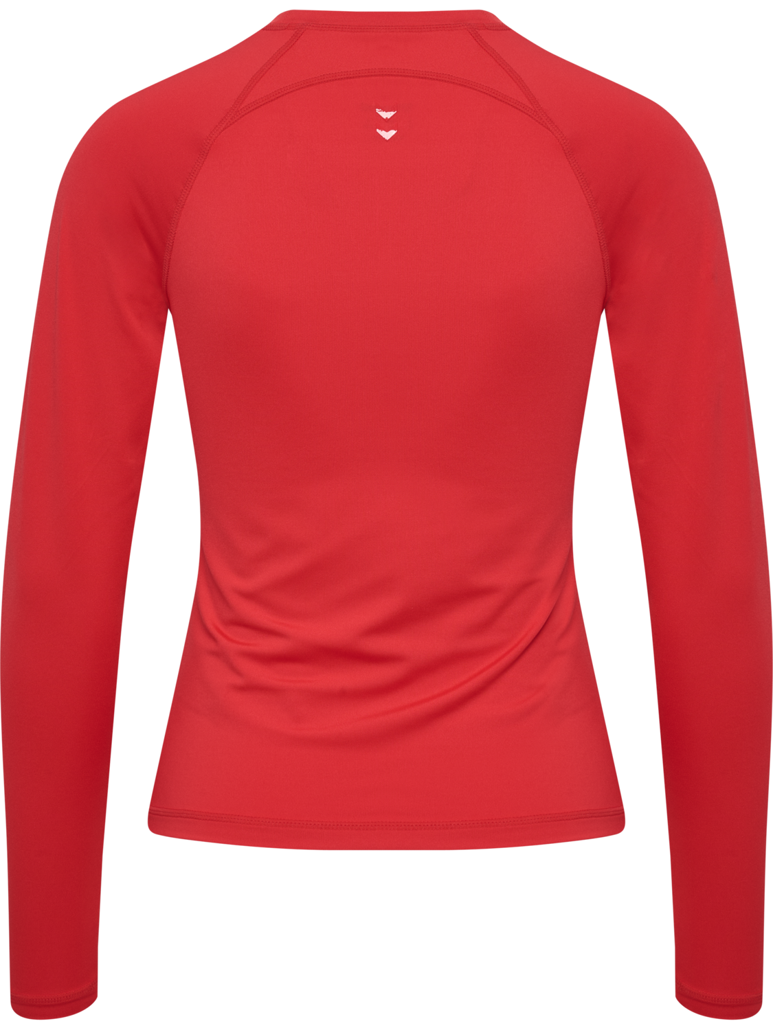 hmlPRIMA W T-SHIRT L/S, CHINESE RED, packshot
