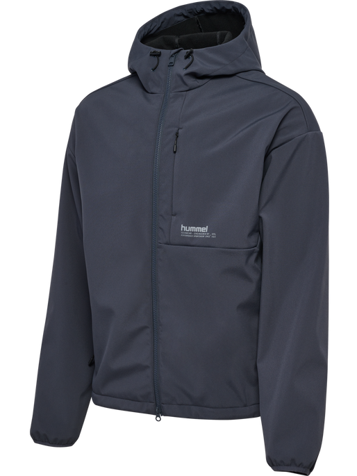 hmlLOOSE SOFTSHELL JACKET, EBONY hmlLOOSE SOFTSHELL JACKET, EBONY, packshot