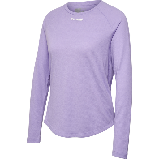 hmlMT VANJA T-SHIRT L/S, LAVENDER, packshot