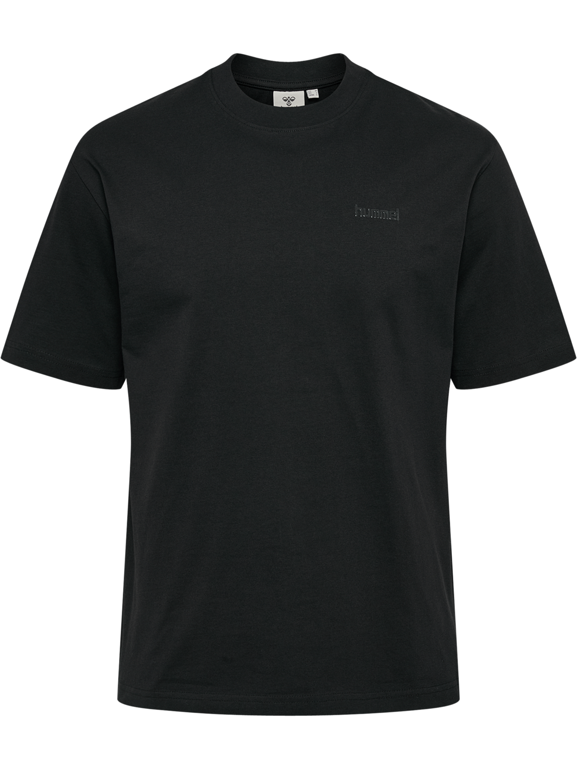 hmlKEEPER LOGO T-SHIRT S/S, BLACK, packshot