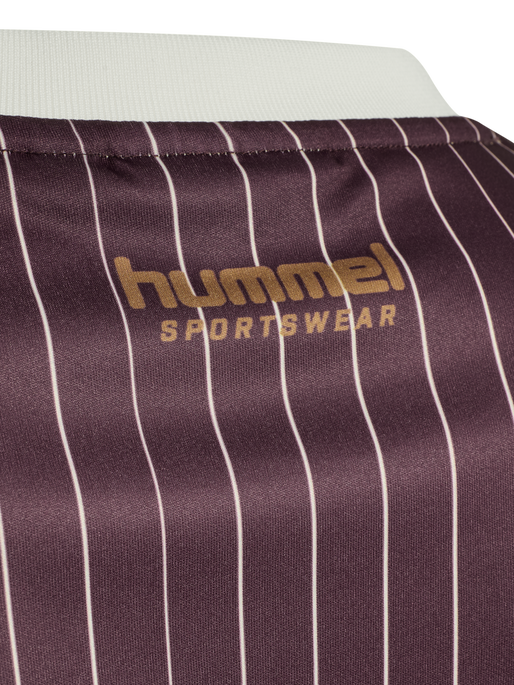 hmlLOOSE JERSEY LS STRIPE TOPSCORER, VINEYARD WINE hmlLOOSE JERSEY LS STRIPE TOPSCORER, VINEYARD WINE, packshot