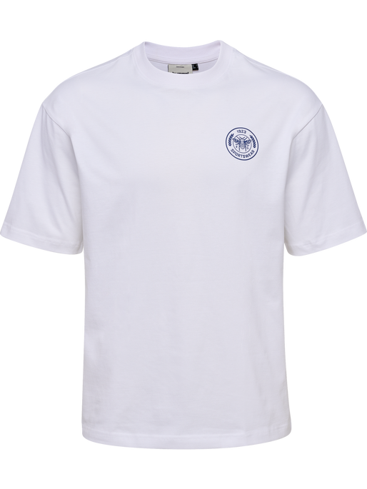 hmlSWARM LOOSE T-SHIRT, WHITE, packshot