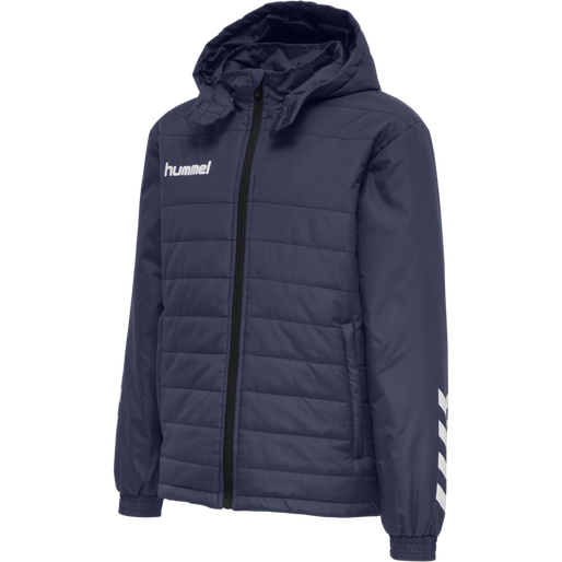 hmlPROMO SHORT BENCH JACKET KIDS, MARINE, packshot