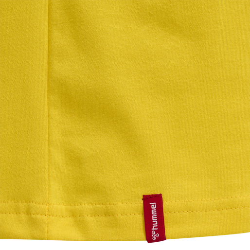 hmlRED BASIC T-SHIRT S/S, EMPIRE YELLOW, packshot