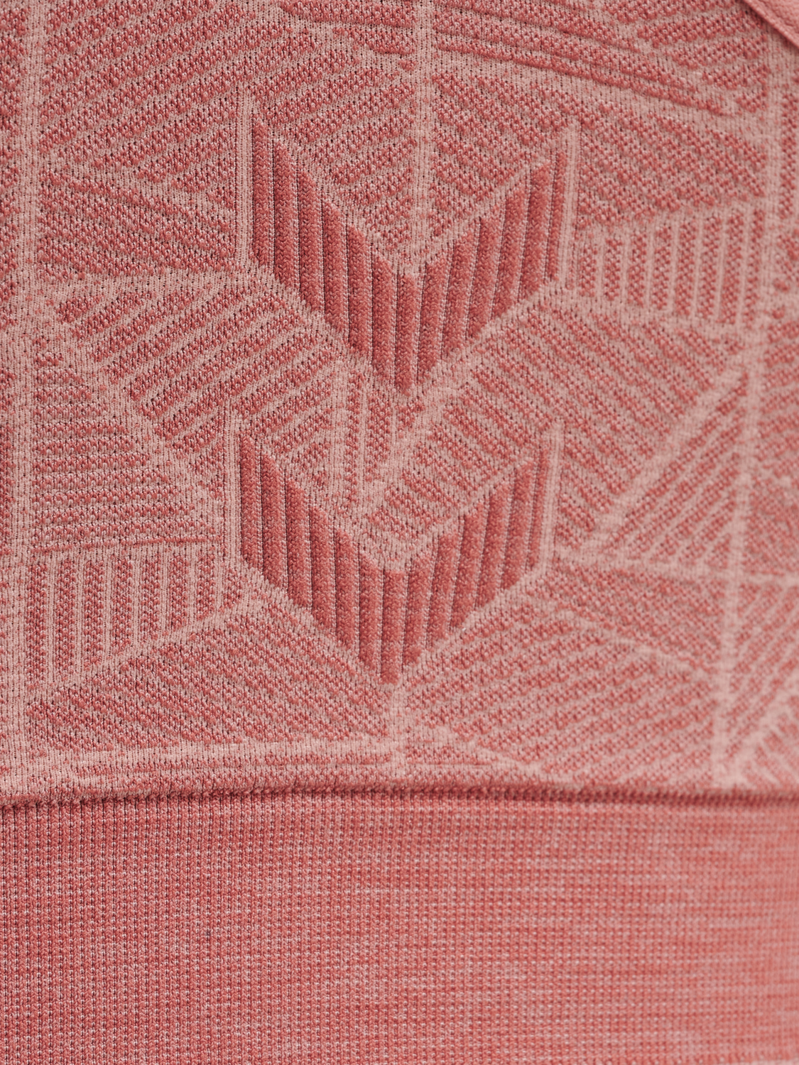 hmlMT ENERGY SEAMLESS SPORTS TOP, WITHERED ROSE/ROSE TAN MELANGE, packshot