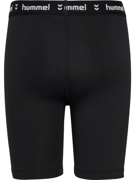 hmlJR PULSE MW SHORT TIGHTS, BLACK hmlJR PULSE MW SHORT TIGHTS, BLACK, packshot