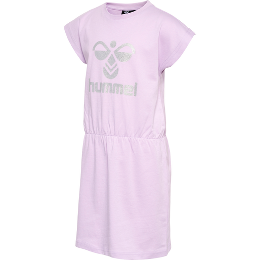 hmlFLOWY DRESS S/S, ORCHID BLOOM, packshot
