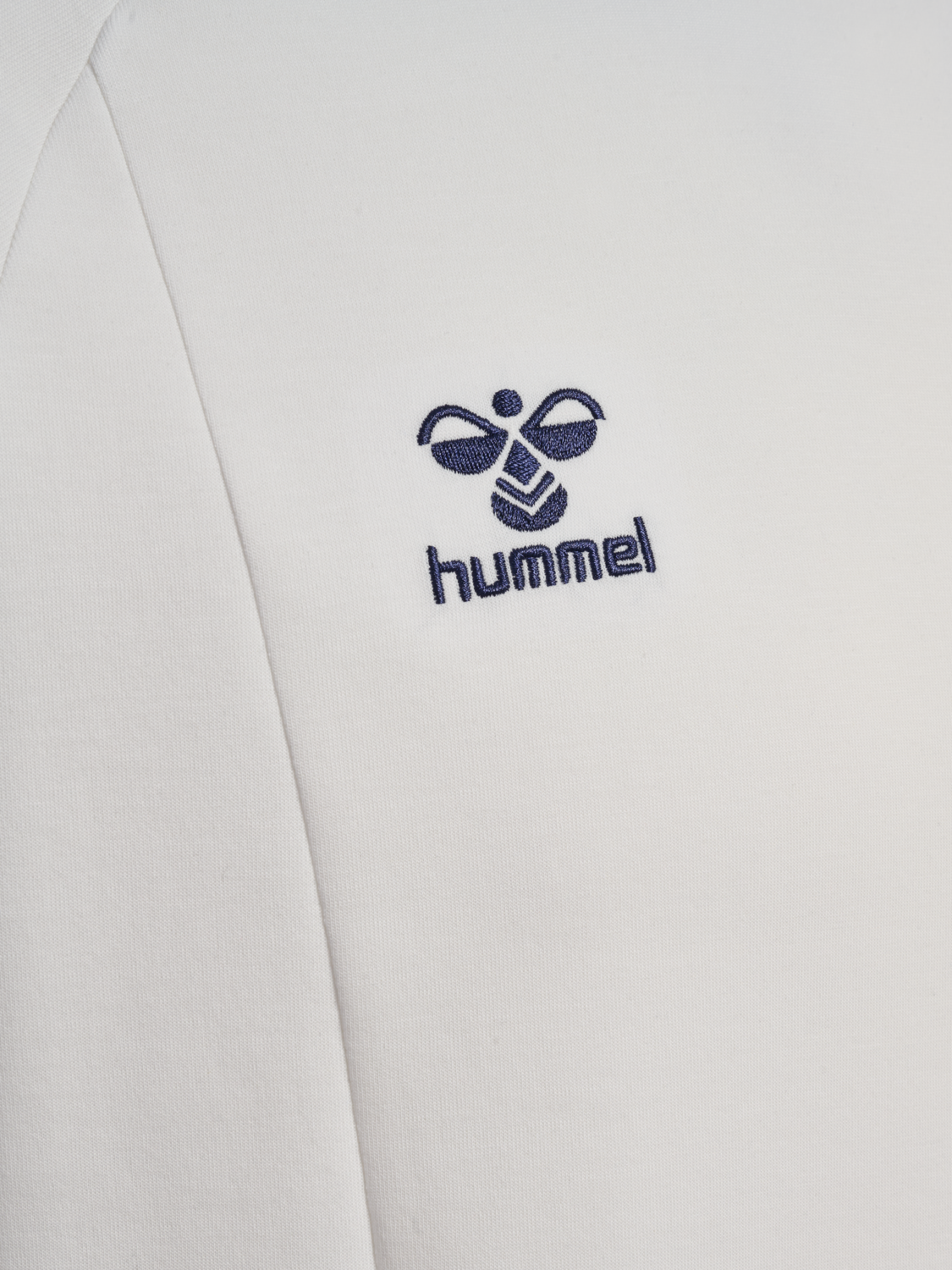 hmlROOT T-SHIRT S/S, BLANC DE BLANC/MARINE, packshot