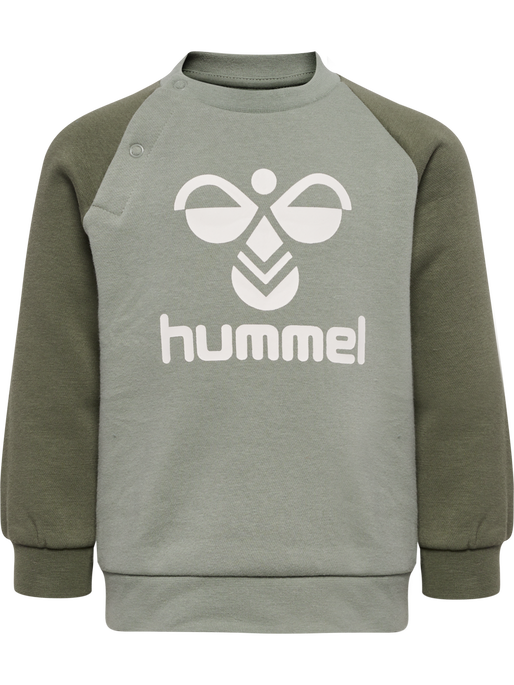 hmlHUMMING CREWSUIT, DUSTY OLIVE hmlHUMMING CREWSUIT, DUSTY OLIVE, packshot