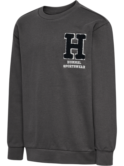 hmlALLTON SWEATSHIRT, FORGED IRON, packshot