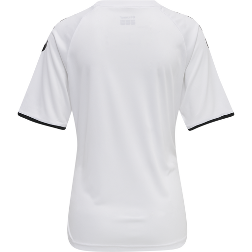 hmlCORE VOLLEY TEE WO, WHITE, packshot