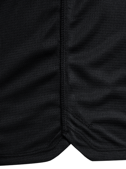 hmlRUN SINGLET S/L, BLACK, packshot