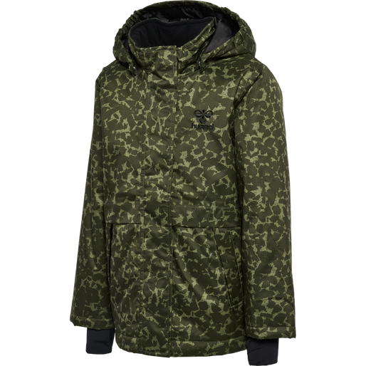 hmlURBAN TEX JACKET, OLIVE NIGHT, packshot