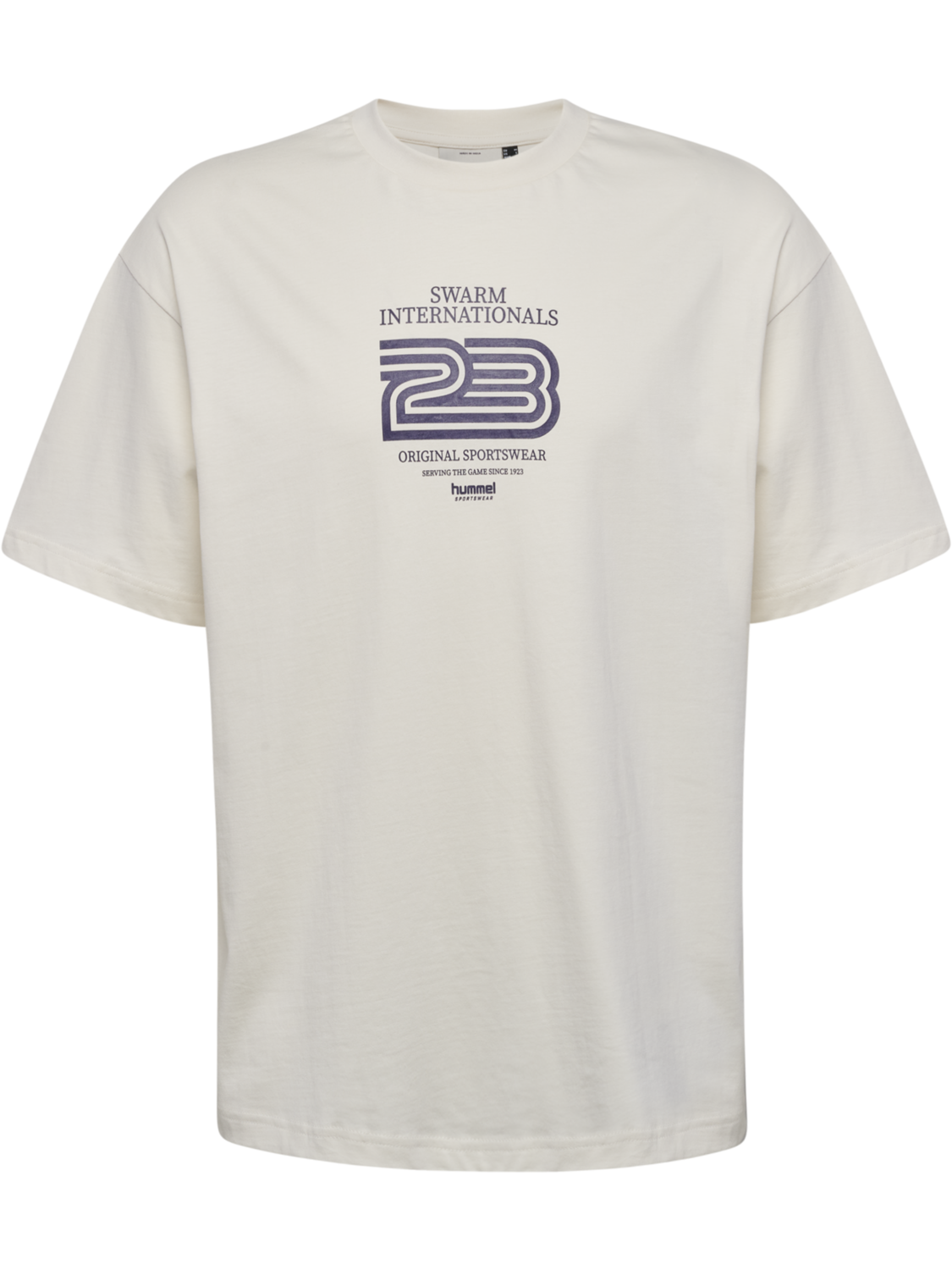 hmlLOOSE T-SHIRT S/S 23, BLANC DE BLANC, packshot