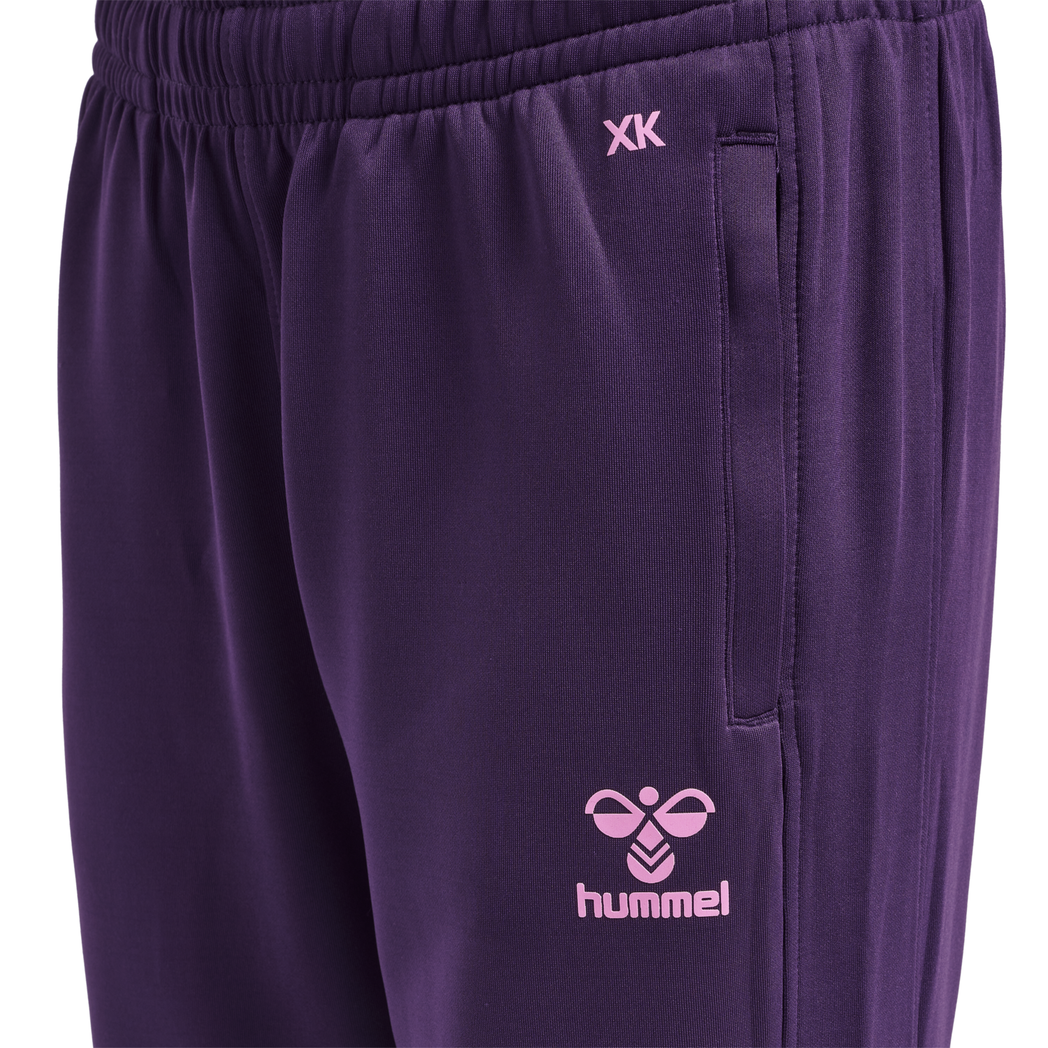 hmlCORE XK POLY PANTS KIDS, ACAI, packshot