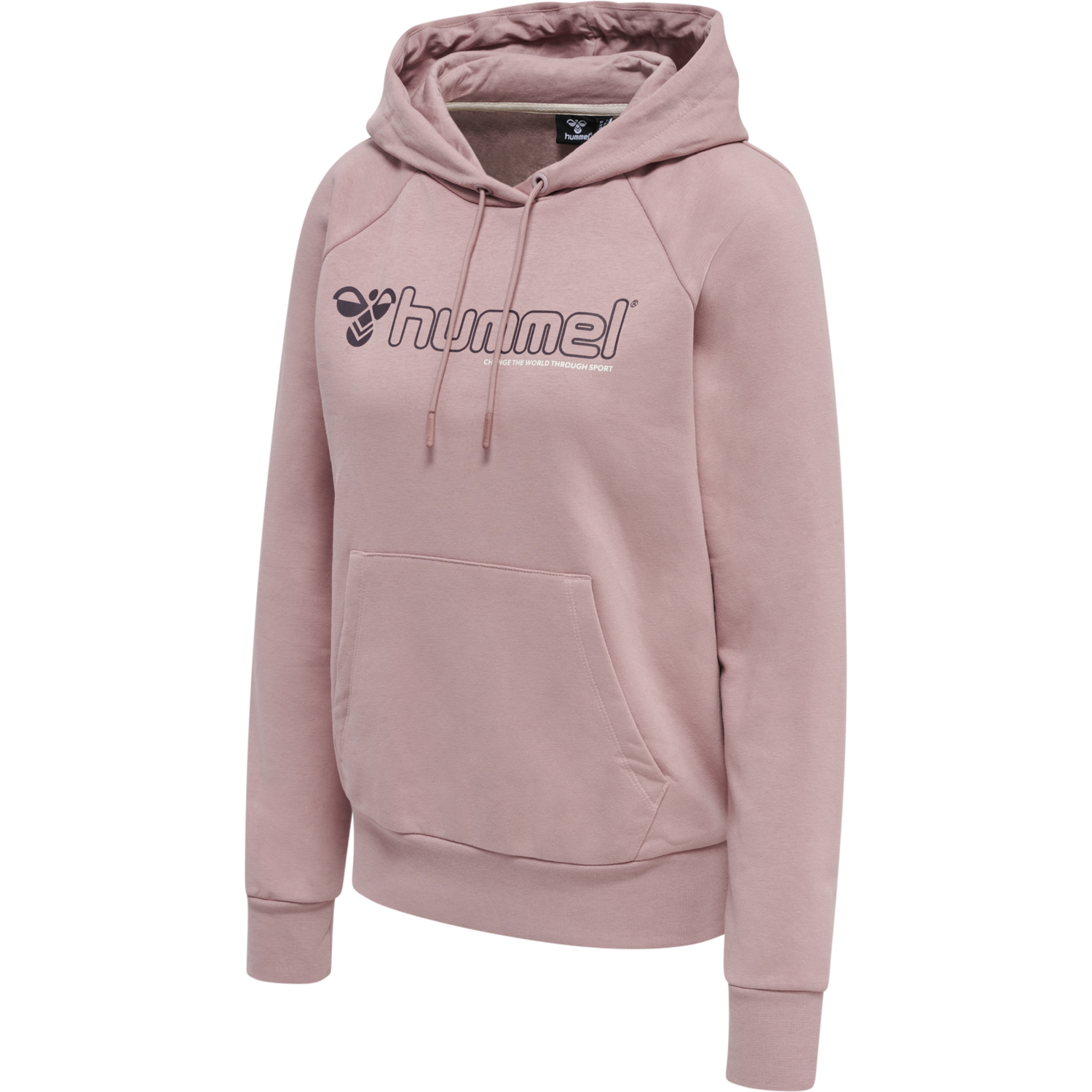 hmlNONI HOODIE, WOODROSE, packshot