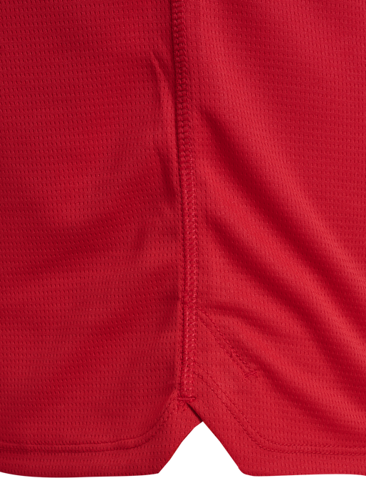 hmlRUN JERSEY L/S, TANGO RED, packshot