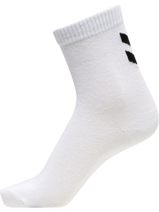 hmlMAKE MY DAY SOCK 5-PACK, BRIGHT WHITE/BRIGHT WHITE hmlMAKE MY DAY SOCK 5-PACK, BRIGHT WHITE/BRIGHT WHITE, packshot