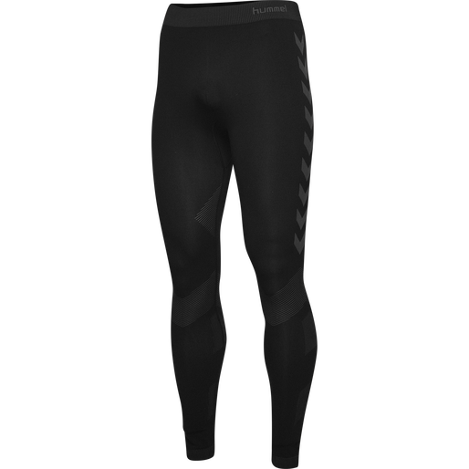 HUMMEL FIRST SEAMLESS TIGHTS, BLACK, packshot