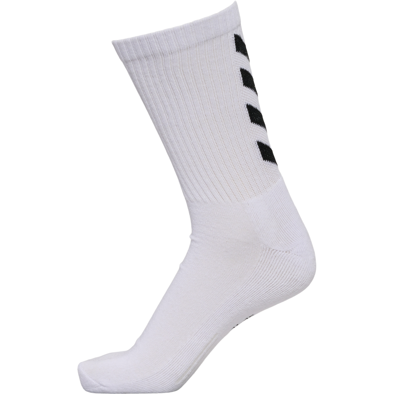 Hummel Fundamental Football Long Socks White/Black Size 12 