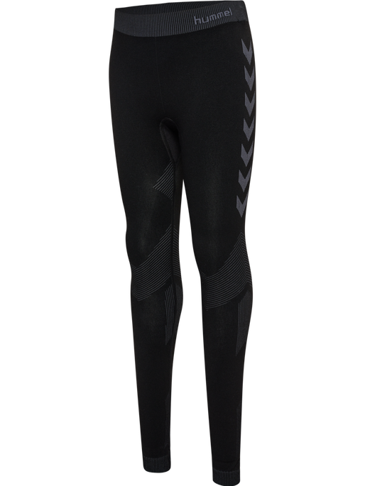 HUMMEL FIRST SEAMLESS KIDS TIGHTS, BLACK HUMMEL FIRST SEAMLESS KIDS TIGHTS, BLACK, packshot