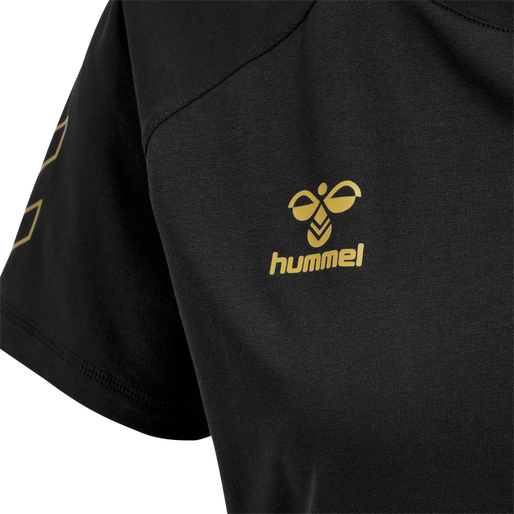 hmlCIMA XK T-SHIRT S/S WOMAN, BLACK, packshot