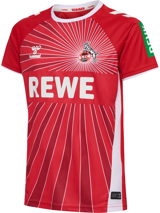 1FCK 24/25 AWAY JERSEY S/S KIDS, TRUE RED, packshot
