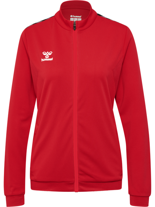 hmlAUTHENTIC PL ZIP JACKET WOMAN, TRUE RED, packshot