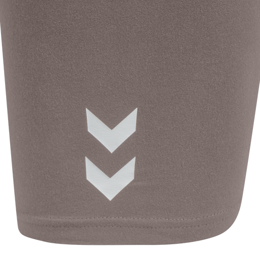 hmlTE MAJA 2-PACK MW C TIGHT SHORTS, BLACK/DRIFTWOOD, packshot