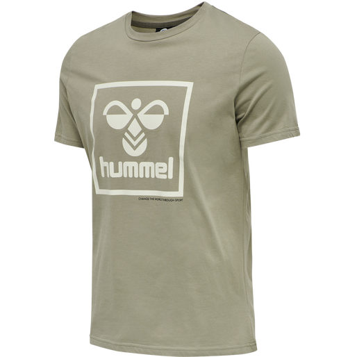 hmlISAM T-SHIRT, VETIVER, packshot