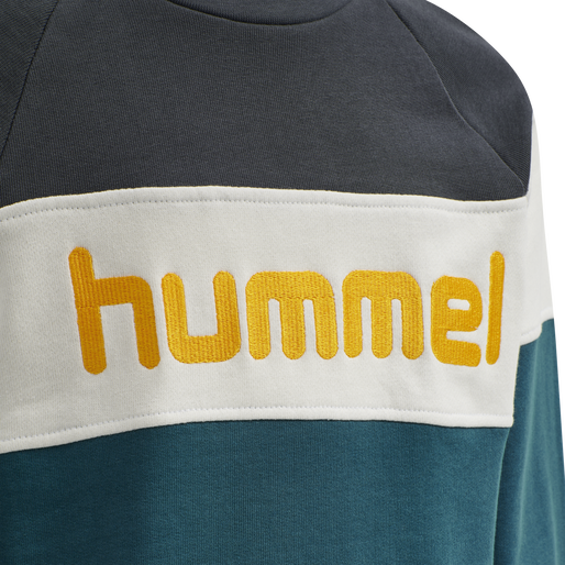 hmlCLAES SWEATSHIRT, BLUE CORAL, packshot