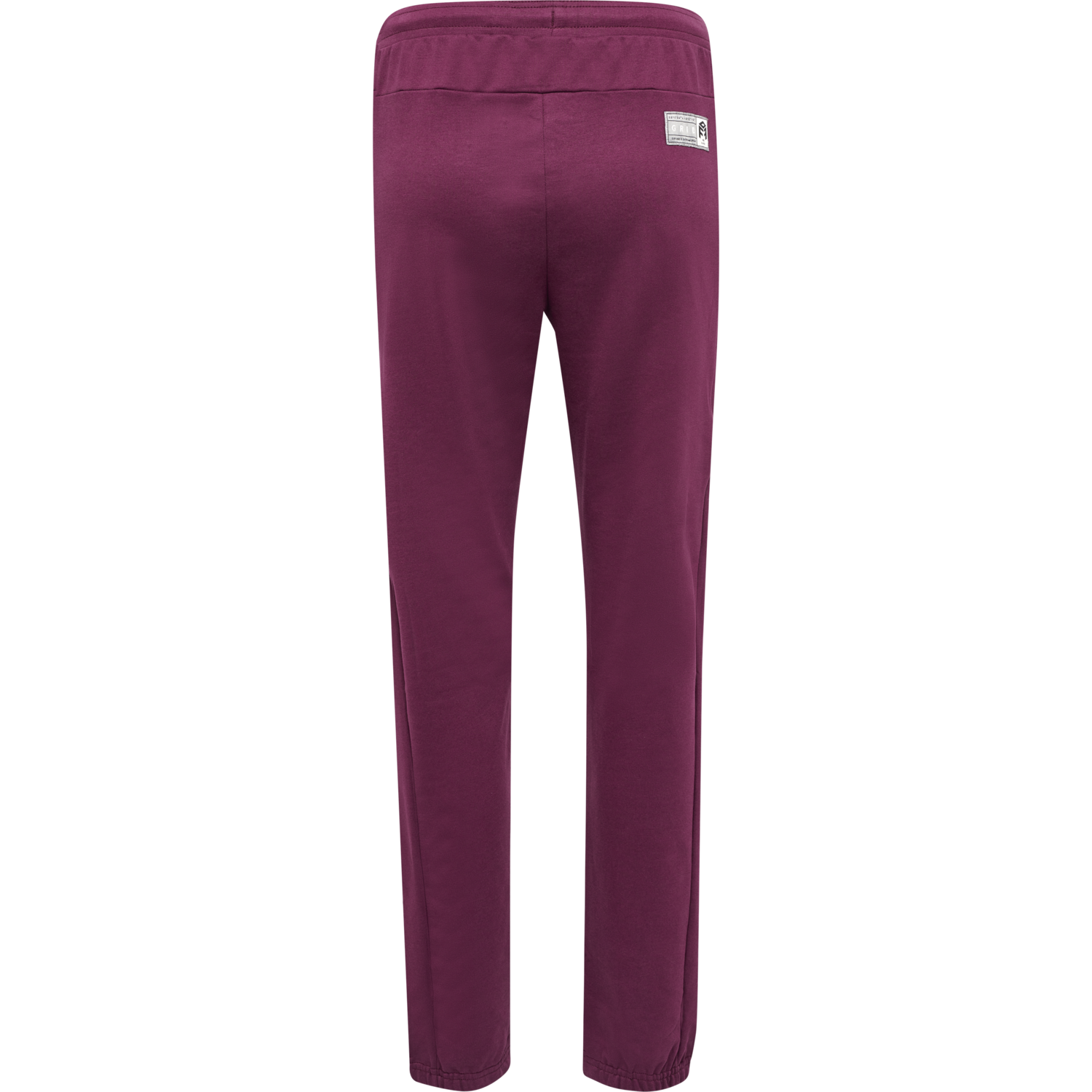 hmlMOVE GRID COTTON PANTS WOMAN, GRAPE WINE, packshot