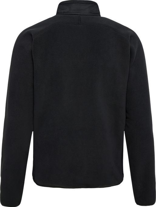 hmlGO FLEECE JACKET, BLACK hmlGO FLEECE JACKET, BLACK, packshot