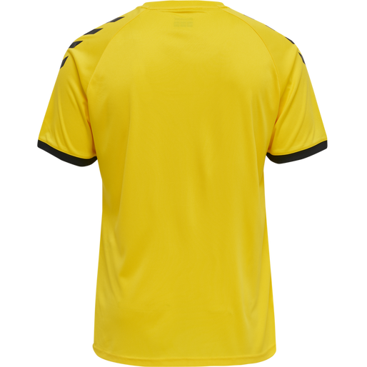 hmlCORE VOLLEY TEE, BLAZING YELLOW, packshot