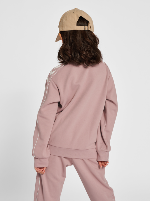 hummel TRACK TRACKSUIT - WOODROSE