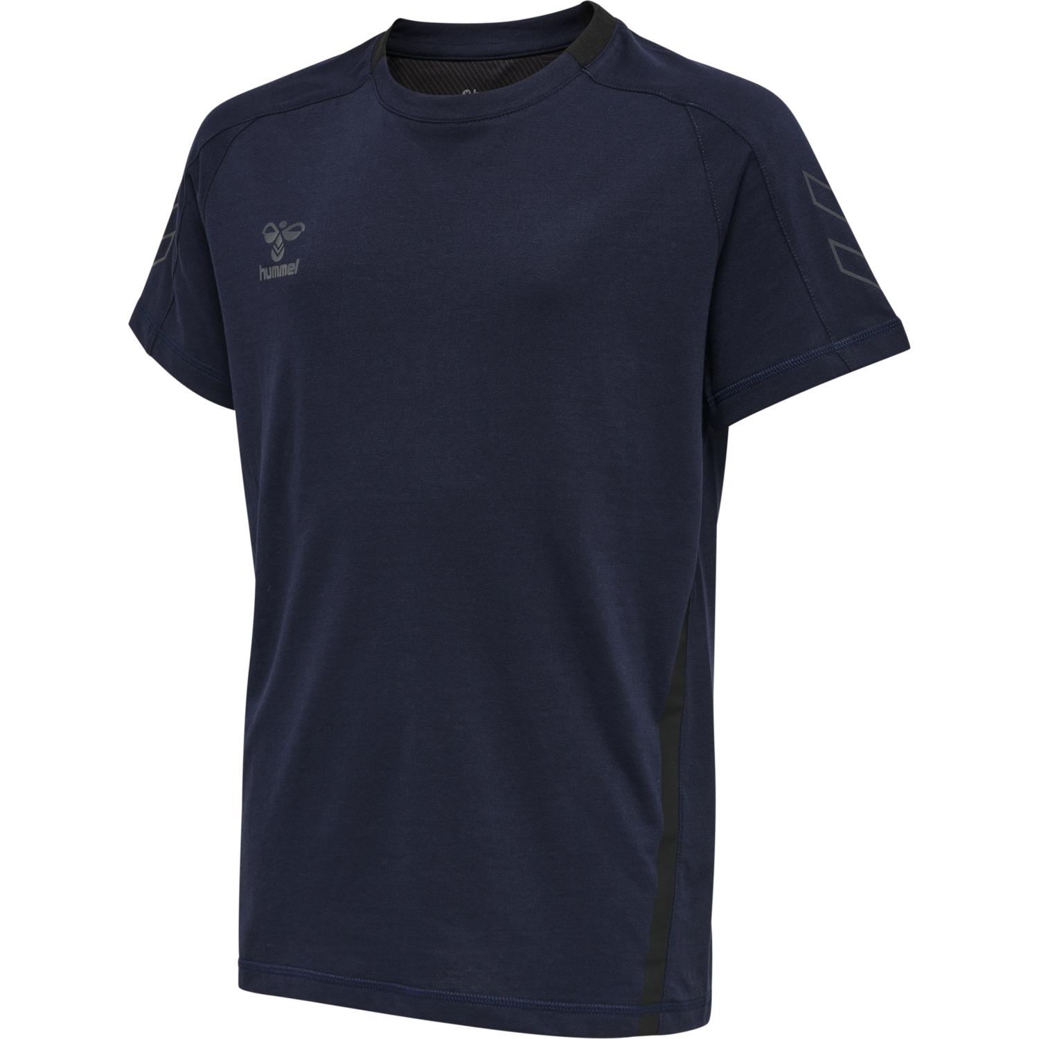 hmlCIMA XK T-SHIRT S/S KIDS, MARINE, packshot