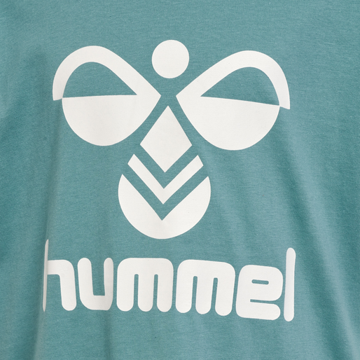 hmlTRES T-SHIRT S/S 2-PK, MINERAL BLUE/DECO ROSE hmlTRES T-SHIRT S/S 2-PK, MINERAL BLUE/DECO ROSE, packshot